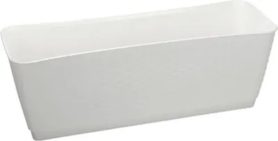 Image de Pot de fleurs RATOLLA P 12 L, blanc, avec soucoupe