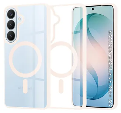Zdjęcie produktu dla Techsuit – etui MagSafe Pro do Samsung Galaxy S26 Plus – cielistoróżowe