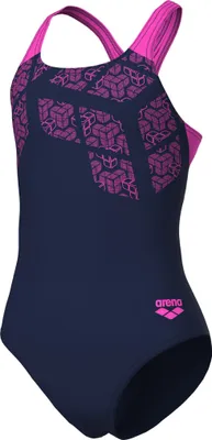 Image de G Arena Kikko Maillot De Bain Swim Pr Navy-Dark Lavanda Navy-Dark Lavanda 164
