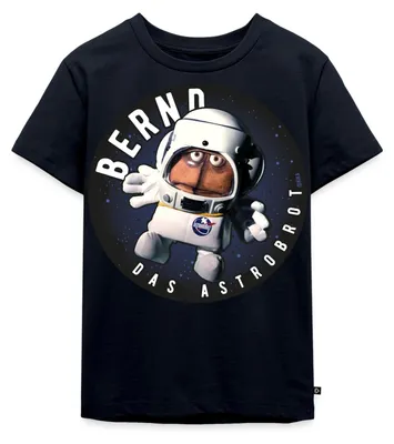 Produktbild von Spreadshirt Bernd Das Brot Astrobrot Rund Kinder Premium T-Shirt, 122/128 (6 Jahre), Navy