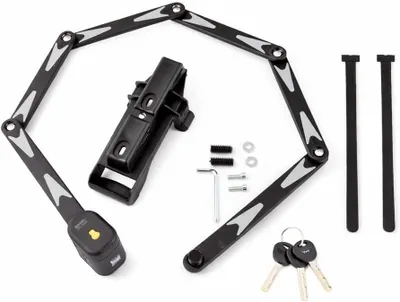Image de Cadenas pliable ART 2, 95 cm, pour vélo électrique, avec protection anti-perçage