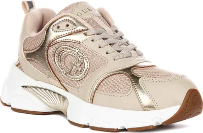 Produktbild von Guess Ibitha Sneakers für Damen in Sand – Größe 7 UK – 40 EU – 9,5 US / Sand