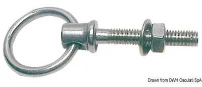 Immagine prodotto di Bullone ad anello in acciaio inox, antiruggine 10 mm, 1 pezzo