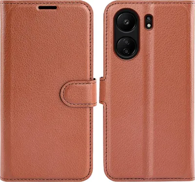 Produktbild von Xiaomi Redmi 13C / Poco C65 Hülle - Coverup Klapphülle - Braun
