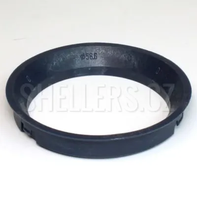 Obrázek produktu pro Vymezovací středící kroužek kol 68,0 / 56,6 (104.0200.053), plast, fialová, přesah kužele 4mm