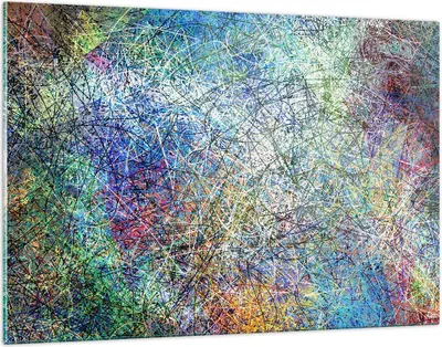 Produktbild von Bilder auf glas - Abstraktion modern - 120x80cm - Glasbilder - Wandbilder - Kunstdruck - zum Aufhängen bereit - Wanddekoration aus Glas - Glas Bilder - Wandbild auf Glas - Einteilig - GAA120x80-3668