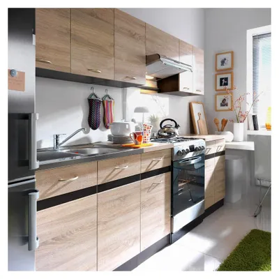 Produktbild von Küche 240 cm in Eiche von FIWODO