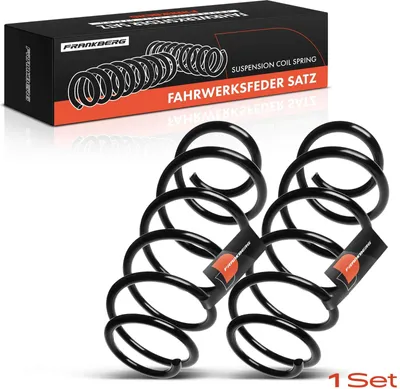 Image de Frankberg 2x Ressort de Suspension Essieu Arrière pour Mercedes-Benz A-Klasse W169 1.5L 1.7L 2.0L 2004-2012