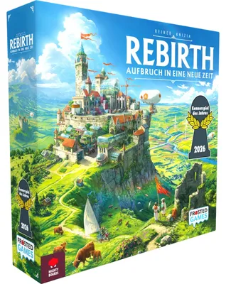 Produktbild von Rebirth – Strategisches Legespiel mit variablen Spielplänen