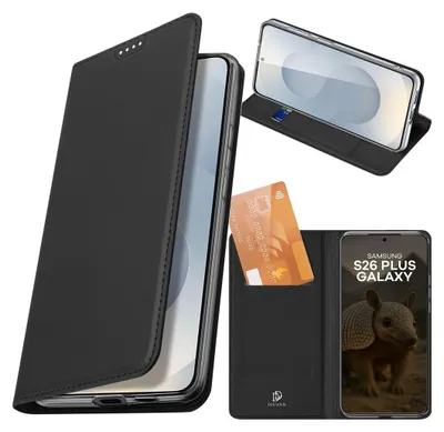 Produktbild von Dux Ducis Samsung Galaxy S26 Plus Plånboksfodral - Svart