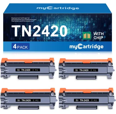 Produktbild von TN2420 TN 2420 MFC-L2710DW Toner Kompatibel Brother TN-2420, 4 Schwarz