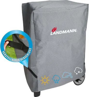 Produktbild von LANDMANN Wetterschutzhaube 15724 Premium 95x106x45cm grau