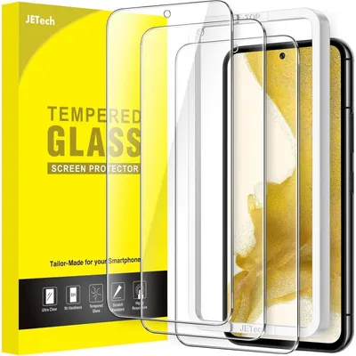 Produktbild von Schutzfolie für Samsung Galaxy S22 5G 6,1 Zoll, Gehärtetes Glas Displayschutz, HD Klar, 3 Stück