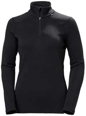 Zdjęcie produktu dla Helly Hansen Lifa Merino Midweight 49377 Damska koszulka termoaktywna z długim rękawem Black M
