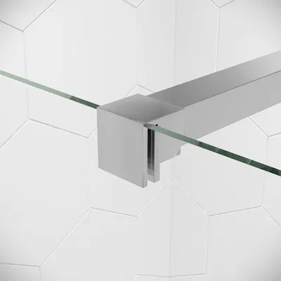 Obrázok produktu pre Badplaats Sprchová Zástena Florida 70 x 200 cm - Chróm - Walk-In Sprchový Kút 8 mm Bezpečnostné Sklo