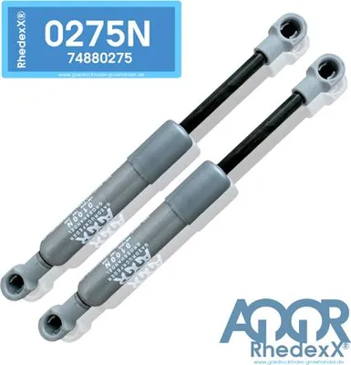 Zdjęcie produktu dla RhedexX 74880275 0275N Sprężyna gazowa zamienna do Liftomat 195 mm 275 N