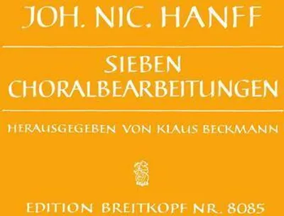 Produktbild von 7 Choralbearbeitungenfür Orgel