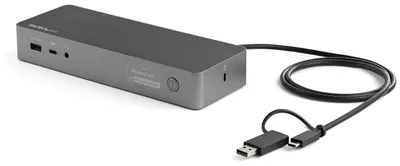 Image de StarTech.com Universal Laptop Dockingstation - USB-C & USB 3.0 Dock - Dual 4K - Mac Windows & Chrome OS - DK30C2DPEPUE - Dockingstation - USB-C - 2 x HDMI, 2 x DP - 1GbE - 170 Watt
