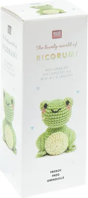 Produktbild von Rico Design 400027.043, Children's crochet set, 3 Jahr(e), Baumwolle, Grau, Schwarz, Gelb