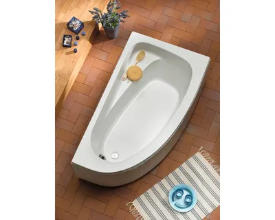Produktbild von OTTOFOND Badewanne Campus 90 x 160 cm weiß glänzend glatt 917001
