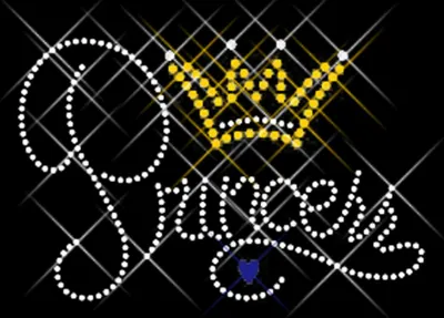 Produktbild von Strassstein Motiv "Princess"