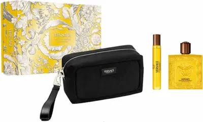Produktbild von Versace Eros Energy Giftset Edp Spray 100ml/Edp Travel Spray 10ml/Pouch 110 ml