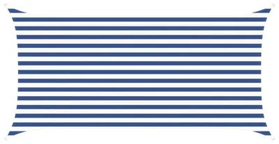 Immagine prodotto di Tenda da sole vidaXL blu e bianca 4 x 2 m, 100% poliestere Oxford