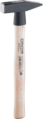 Produktbild von RUTHE Schlosserhammer 500g Deutsche Form mit Hickorystiel