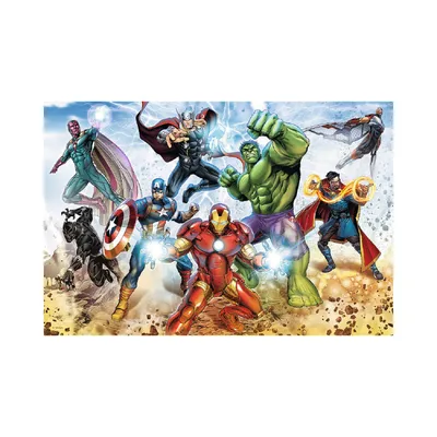 Produktbild von Trefl 916 15368 Bereit, die Welt zu retten, Marvel Avengers EA 160 Teile, für Kinder ab 6 Jahren 160pcs, Coloured