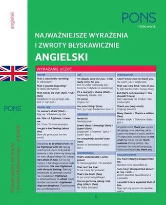 Zdjęcie produktu dla Podręcznik Zwrotów i wyrażeń angielskich A1-A2