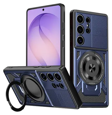 Zdjęcie produktu dla Techsuit Etui RuggedCam z aparatu Samsung Galaxy S26 Ultra - niebieskie