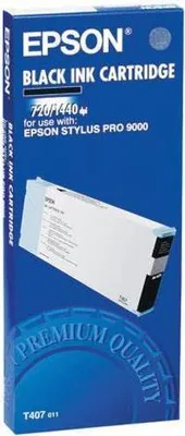Obrázok produktu pre Epson Inkoustová Black T407011 220 ml, Čierna, Atrament na pigmentovej báze, 1 kusov