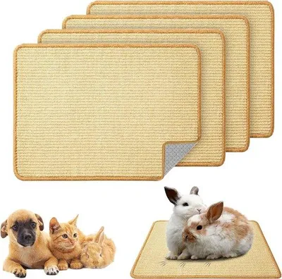 Obrázek produktu pro Sisalová podložka na ležení a spaní 30 x 40 cm pro drobná zvířata