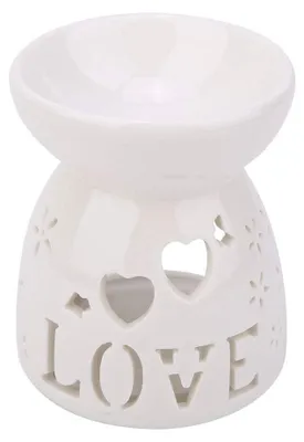 Image de Brûleur à bougie en céramique pour l'aromathérapie