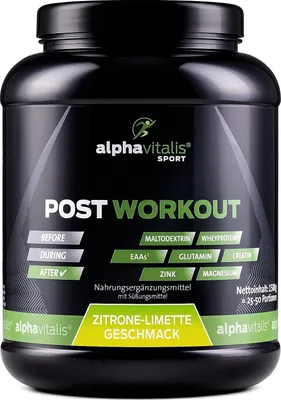Produktbild von Alphavitalis Post Workout Shake | 1500g Lemon