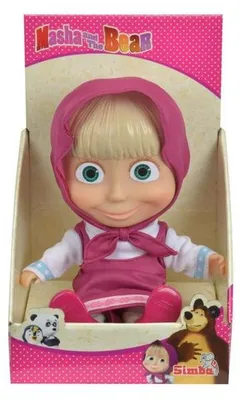 Produktbild von Simba Masha Weichkörperpuppe, 23cm