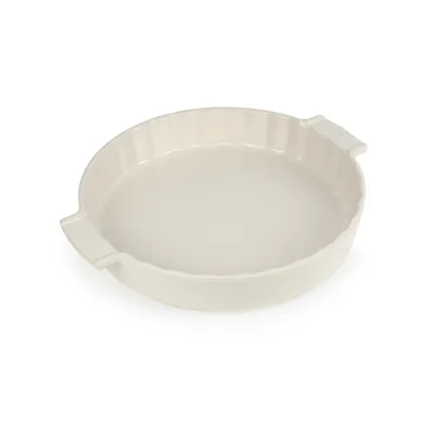 Obrázek produktu pro PEUGEOT Forma na koláč Ø 28 cm PORCELAIN Forma na quiche Forma na koláč Forma na pečení Ecru Appolia