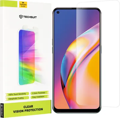 Produktbild von Techsuit Schutzglas 9H für Oppo A94/A74 5G - Transparent KP36627
