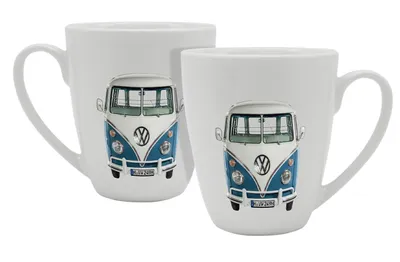 Image de GEDA Tasse VW Bulli blau 360ml 702329 4051112157461