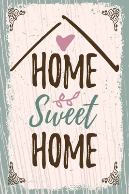 Produktbild von vianmo Holzschild 30x20 cm Home Sweet Home