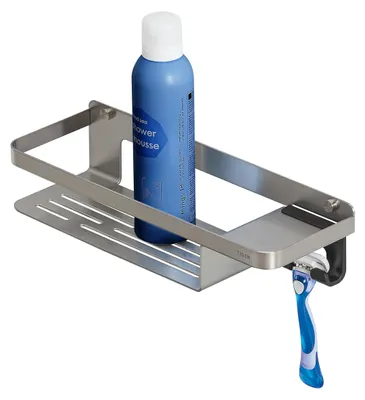 Produktbild von Tiger Caddy Duschkorb mit Haken, Duschablage aus Edelstahl mit integriertem Hake