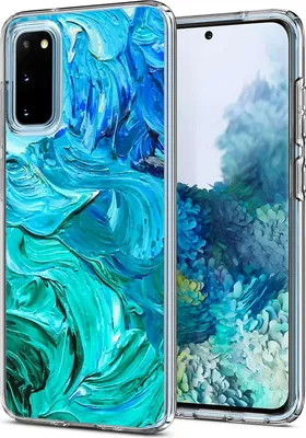Produktbild von Motiv TPU Cover für Samsung Galaxy S20 Hülle Silikon Case mit Muster Handy Schutzhülle