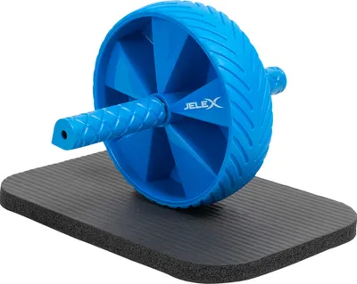 Produktbild von Einheitsgröße JLX-31|JELEX Sixpack Bauchtrainer Ab Wheel schwarz-blau