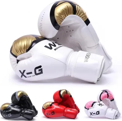 Produktbild von Boxhandschuhe, hochwertiges Kunstleder, extra dicke Polsterung