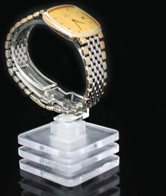 Produktbild von Acryl Uhrenständer Uhrenhalter Uhrenträger drehbar Erweiterung möglich transparent