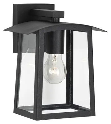 Productafbeelding van Zwarte muurlamp Motto