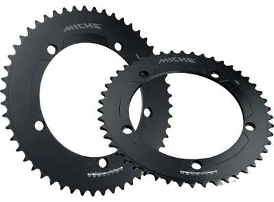Produktbild von Miche Chaining Leaf 57T 1 8 Advanced Pista Black Stitch 144