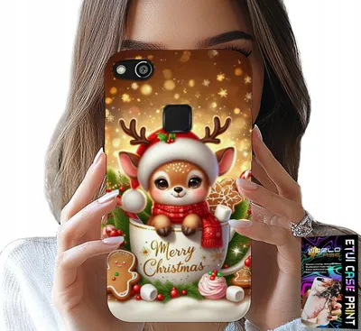Obrázok produktu pre Puzdro Pre Huawei P9 Lite 2016 - Sob Sladký Sob Vianočný Vzor
