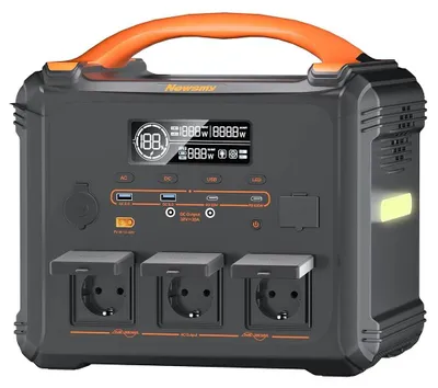 Produktbild von Tragbare Powerstation - S1210 - 2000 W Dauerleistung - 3000 W Spitzenleistung - 1102,5 Wh LiFePO4-Akku - 1300 W AC-Schnellladung - MPPT-Solareingang