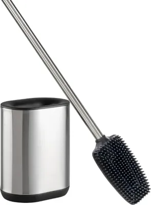 Produktbild von Siliconen Toilettenbürste - Edelstahl - Modern Elegantes Design
